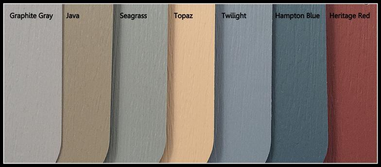 vinyl siding colors 