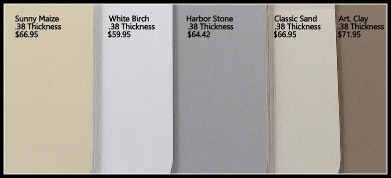 vinyl siding colors 